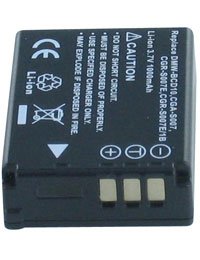 AboutBatteries Batterie pour PANASONIC LUMIX DMC-TZ5, 3.7V, 1000mAh, Li-ion
