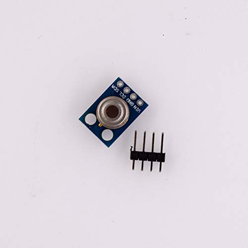 Preisvergleich Produktbild HW-691 GY-906 MLX90614ESF Berührungsloses Infrarot-Temperatursensormodul Multifunktionsmodulplatine IIC I2C Serial für Arduino - Blau