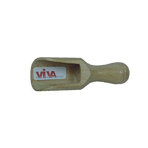 Viva Haushaltswaren – 8 x Gewürzglas 150 ml, Glasdose mit Korkverschluss als Gewürzdose & Vorratsdose für Gewürze, Salz etc. verwendbar (inkl. kleiner Holzschaufel 7,5 cm) - 4