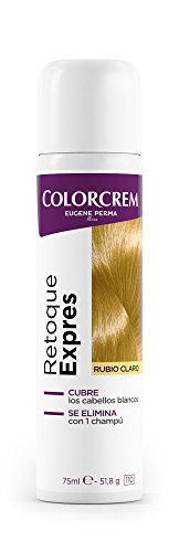 Colorcrem Retoque Expres Retoca Raíces Color Rubio Claro - 75 ml