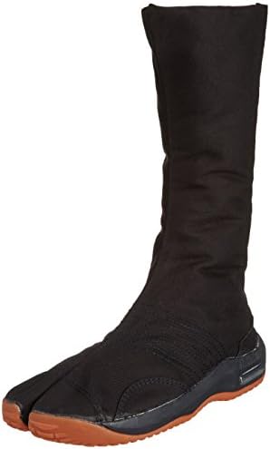 Tabi Shoes Air Cushion Jikatabi Long Cut- Ninja Japanese Boots JP 30/ US 12/ EU 45