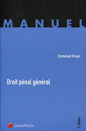 Droit pénal général Droit pénal général