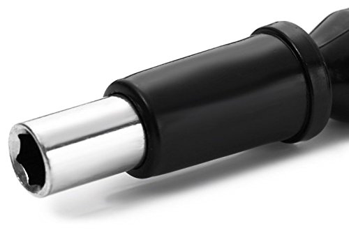 Akkuschrauber Aufsatz/Welle/Schaft – FLEXIBEL – „Schrauben um die Ecke!“ – biegsame & flexible Verlängerung | Adapter auch als Winkelaufsatz für Bohrmaschine & Schraubenzieher - 7