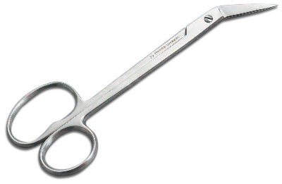 Fuß-Nagelschere Extra-Lang mit Mikrozahnung aus Edelstahl