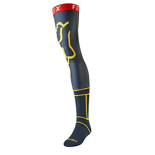 Preisvergleich Produktbild Fox Socks Knee Brace Navy / Yellow M