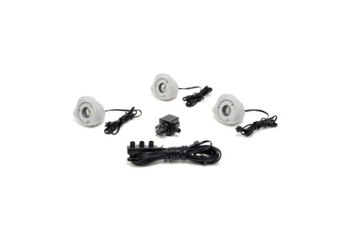 Konstsmide Amalfi LED-Set mit 3 Steinen 7661-000 / B: 9cm T: 11cm H: 9cm / 3×0 /21W / IP44 / / klares Glas - 3