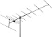 Produktbild WISI FX100217 VHF Antenne K5-12