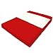 Ready Steady Bed Fold-Out Water Resistant Z Bed Sofa, Red