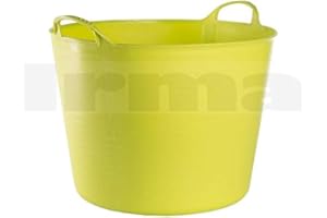 BSD Secchio in Gomma Flessibile 42L - Verde - Bacinella Morbida, Contenitore Flessibile