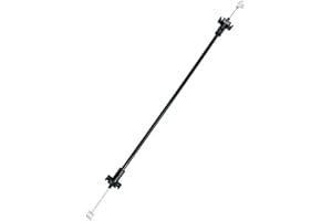 UTTASU Door Latch Assembly, Front Door Lock Control Cable For Ford For Focus 2004-2013 1480308,Door Latch Assembly w/Cable&Rod