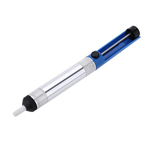 KKmoon FZ606 220V-240V 60W Lötkolben, 10 Stück Werkzeug Lötspitzen mit Vergrößerungsglas, Lötzinn, Solder Sucker, Kolophonium, Schraubendreher, Pinzette, Hochtemperaturschaum - 7