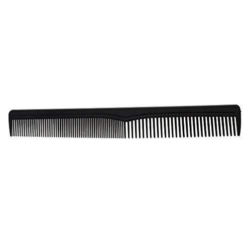 SODIAL (R) Schwarz Haare Styling Friseur Salon Kamm - 2