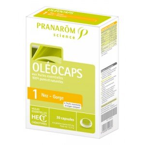 Pranarôm Pranarom - Oleocaps 1 Nez Gorge Oreille - 30 Caps