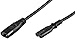 Produktbild WireThinX Netzkabel Euro 8 Verlängerung IEC 60320 C7>C8, schwarz, 2,0 m