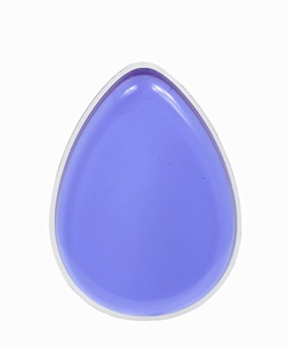 Minifamily ® Silicone makeup beauty blender sponge puff powder water drop purple color (New Goods)