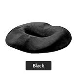 Ergonomisches Design: Das ergonomische Sitzpolster-Design reduziert den Druck auf dem Steißbein, Gesäß und Rücken, fördert die Durchblutung, lindert Rückenschmerzen, Ischias, Bandscheibenvorfall, Steißbein Verletzungen und Rückenschmerzen in der Schwangerschaft.