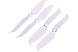 Keenso Hélices de RC Drone, 2 Paires d'hélices à Faible Bruit adaptées à la série DJI Phantom 4 Accessoires d'aéromodélisme