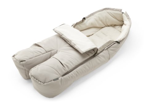 Preisvergleich Produktbild Fußsack für Kinderwagen STOKKE @ Xplory @ Beige