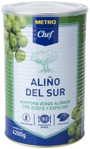 Chef Aceituna aliño sur lata (2500 g)
