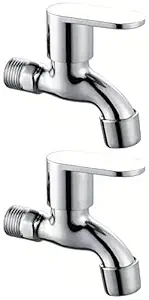 Joyway SoloMini Bib Cock Bathroom Tap With Quarter Turn Foam Flow (Pack of 2 Pieces)