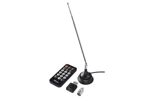 Trust Mini DVB-T USB-Stick mit Antenne und Fernbedienung für notebook