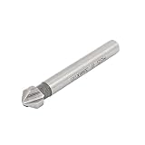 Nombre del producto: Fresa de chaflán; Material: HSS; Diámetro de corte: 8.3 mm / 0.33' '