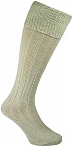 Mens 65% Wool Blend Traditional Long Hose Kilt Socks
