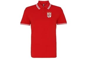 OLD SCHOOL FOOTBALL Stoke 1950s Retro Football Iconic Polo Embroidered Logo