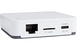 LOYALTY-SECU Network Bluetooth Print Server with 3-Port 10/100Mbps Fast Ethernet Port for MFP USB Printers