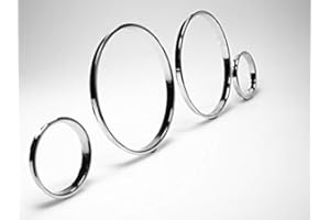 ‎LETRONIX LETRONIX Chrom Tachoringe Tacho Ringe zum Clipsen geeignet für Fahrzeug E38 E39