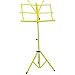Produktbild New Jersey Sound Musik Ständer faltbar gelb Audio Visual Ständer & unterstützt, Notenständer, zusammenklappbar, Gelb, MSL: -