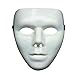 Produktbild JUSTSELL  Maske - Hip Hop Maske Leuchtend Unisex Anti Staub Wind Gesicht Maske Halloween Ghost Dance Auftritte Masken Partei Kleid Maske Weiß Maske Kostüm Kostümzubehör Halloween Party