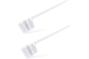 HIOQFR 2 Pezzi Misurino Grammi 5g Misurino Proteine in Polvere Cucchiaio Dosatore Plastica Cucchiai Dosatori Trasparente Misurino Piccolo da Cucina Graduato Misurino a Cucchiaio con Scala,2g,3g,4g