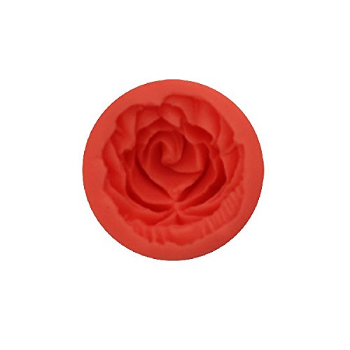 Joystore 3D Rosen Blumen Fondant Kuchen Schokoladen Form Scherblock Sugarcraft DIY Silikon Werkzeuge - 4