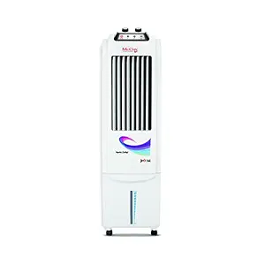 McCoy Jet 36L 36 Ltrs Honey Comb Tower Air Cooler Without Remote Control (White/Black)