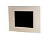Produktbild TabLines TWE054QE Wandeinbau für Apple iPad Air 2 im Querformat mit Homebutton Edelstahl