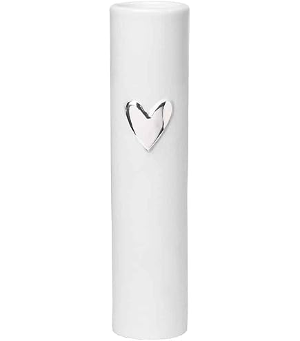 Räder Vase en forme de cœur doré