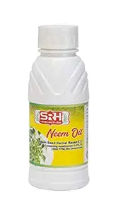 SRH Organic Farm Neem Oil 100% Pure for Plants Insect, Pest Control, Gardening Spray and Organic Insecticide for Indoor/Outdoor Plant 500 ML