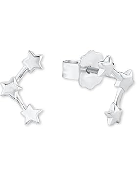 s.Oliver Kinder-Ohrstecker Stern 925 Silber rhodiniert - 2018517