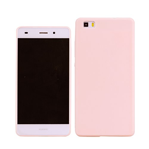 Funda Huawei P8 Lite RUIST Shock-Absorci  n Anti-Ara  azos Ultra Delgada TPU Funda de Silicona Cover para Huawei P8 Lite Carcasa Soft Case Cover - Rosa reviews Funda Huawei P8 Lite RUIST Shock-Absorci  n Anti-Ara  azos Ultra Delgada TPU Funda de Silicona Cover para Huawei P8 Lite Carcasa Soft Case Cover - Rosa
