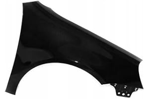 GAL INDUSTRIAL Kotflügel kompatibel für Volkswagen Golf V 5 SCHRÄGHECK Hatchback LC9X Rechts Schwarz Vorderseite lackiert