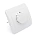 Produktbild BAODE LED Dimmer bis 300W,200-240V AC Stufenloser Helligkeitsregler auch Drehdimmer Dimmschalter fuer Led für Wechselschaltungen und herkömmliche Leuchtmittel geeignet, weiss(Kurve)