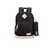 Produktbild CJH Schüler Schulranzen Jungen 1-3-4-5-6 Klasse Kindertaschen 8-10-12 Woche Schultertasche Schwarz