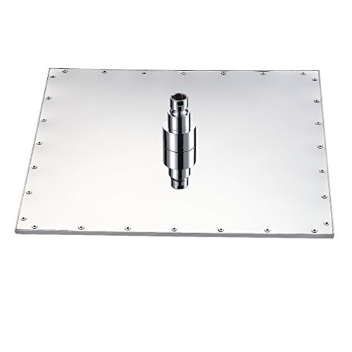 BONADE® 30*30cm LED RGB Unterputz Regendusche Duschkopf Kopfbrause mit 3 Farbwechsel Regenduschkopf - 4