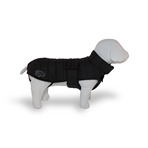 FUSSDOG - Chaqueta de plumón para Mujer, Color Negro