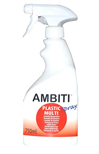 Ambiti Plastic Spray, Limpia y Elimina la Grasa y Suciedad orgánica 500 ml.