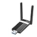 Produktbild L&Z 1200Mbps WiFi Adapter mit 2 Dual Band 5dBi Hochleistungs-Antennen und USB 3.0 SuperSpeed[5.8G/867Mbps+2.4G/300Mbps]