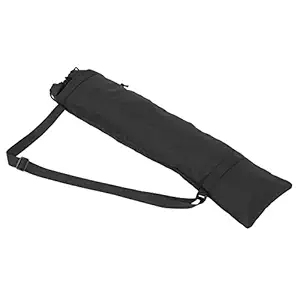 Monopod Light Stand Carrying Bag, Black Wear Resistance Thickened Light Stand Tripod Bag for Photographic Equipment for Studio(Medium)