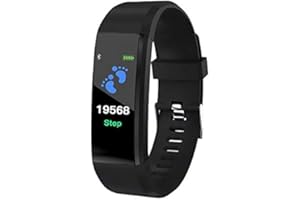 SmartWatch Bluetooth cardiofrequenzimetro LKM Security Nero LKM-OSG115BK