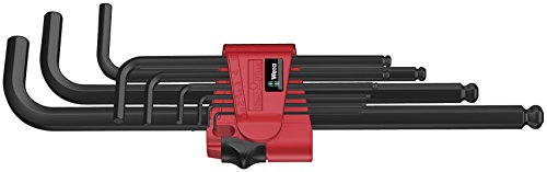 Wera 950 PKL/9 BM N Winkelschlüsselsatz, metrisch, BlackLaser, 9-teilig, 05022086001